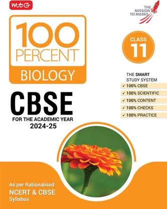 MTG 100 Percent Biology For Class 11 CBSE Board Exam 2024-25 | Chapter-Wise Self-evaluation Test, Theory, Diagrams & Practical Available All in One Book | As Per Rationalised NCERT & CBSE Syllabus