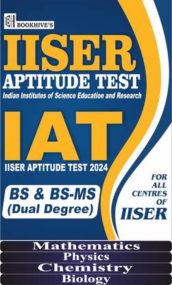 IISER Aptitude Test 2024 (Set of 4 Books) IAT BS & BS-MS (Dual Degree)