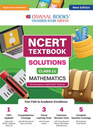 Oswaal NCERT Textbook Solution Class 11 Mathematics | For Latest Exam