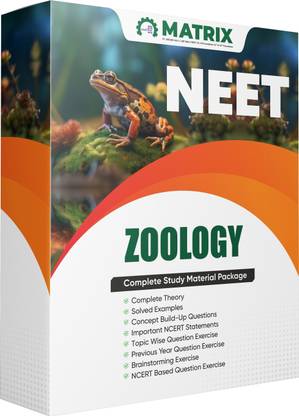 Matrix NEET Zoology Modules (Class 11th & 12th) Hindi Medium with Previous Years Question Papers (PYQs) (2024 Edition) | NCERT for NEET UG Exam 2025 | Complete NEET Zoology Modules Hindi Medium - Matrix Sikar NEET Modules with 5 Disc