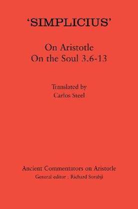 'Simplicius': On Aristotle On the Soul 3.6-13