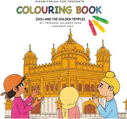Colouring Book - Goli and The Golden Temple