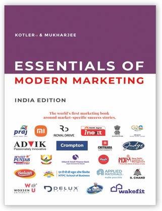 Essentials of Modern Marketing by Kotler-i & Mukharjee | Indian Edition | Latest 2024