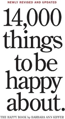 14,000 Things to Be Happy About.