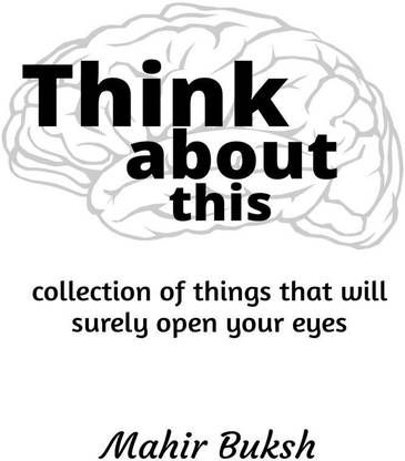 Think about this