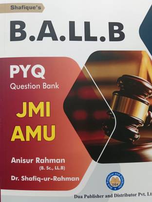 JMI/AMU BA.LLB PYQ NEW EDITION 2025