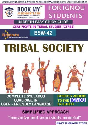IGNOU BSW-42 Tribal Society In Depth Guide For Ignou Student