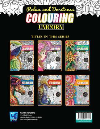Colouring Unicorn (Colouring book For Adults)