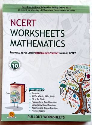 NCERT WORKSHEETS MATHEMATICS CLASS-10