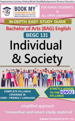 IGNOU BEGC 131 Individual & Society Study Guide (In Depth Guide) for Ignou Student
