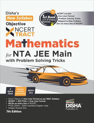 Disha Objective Ncert Extract Mathematics for Jee Main