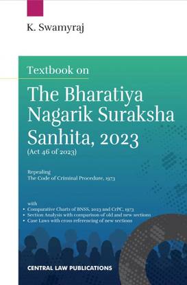 Textbook on The Bharatiya Nagarik Suraksha Sanhita, 2023