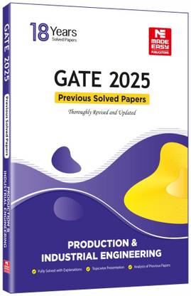 Gate 2025 Previous Solved Papers : Production and Industrial Engineeri