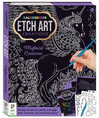 Kaleidoscope Etch Art Creations: Mythical Creatures