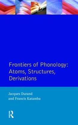 Frontiers of Phonology