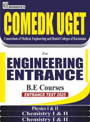 COMEDK UGET 2025-26 Engineering Entrance ( Set of 3 Books) Karnataka Engineering Colleges  - COMEDK UGET