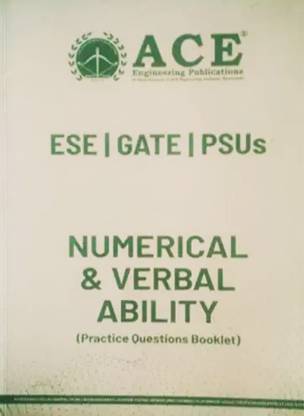 Gate Numerical and Verbal Ability (Practice Questions Booklet)