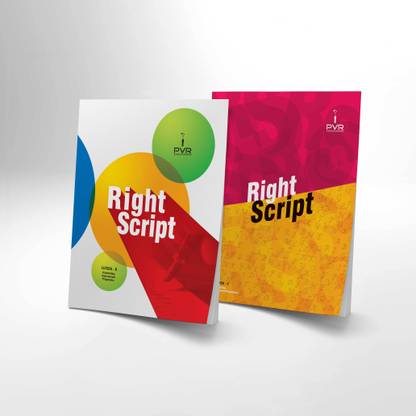 PVR Right Script Lucida Handwriting Practice Books Level - 2  - Lucida Handwriting Improvement Programme