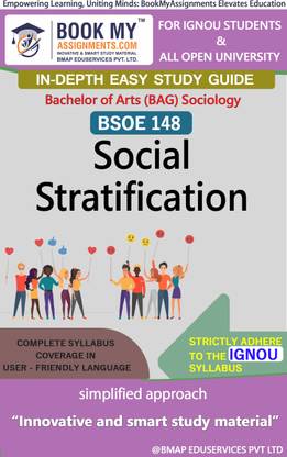 IGNOU BSOE 148 Social Stratification Study Material (In Depth Guide) For Ignou Student
