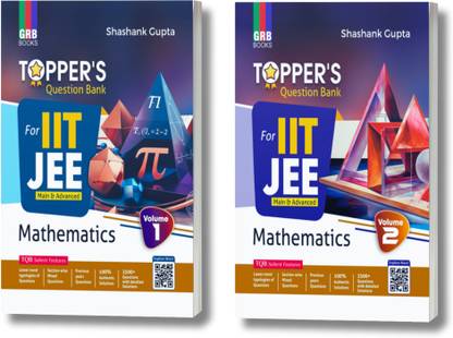 GRB Topper's Question Bank Mathematics (Vol.1 & Vol. 2) For IIT-JEE Main & Advanced.
