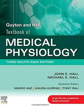 Guyton Hall Textbook of Medical Physiology Third South Asia Edition