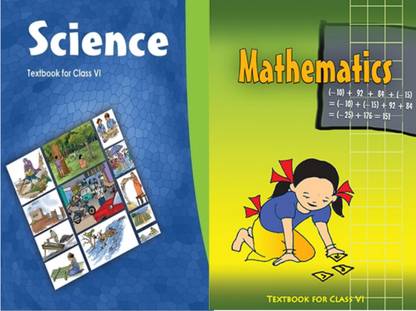 NCERT class 6 maths, science best quality book language English