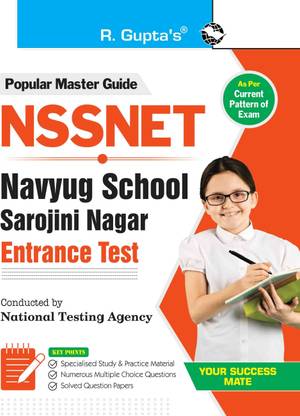 NSSNET: Navyug School Sarojini Nagar Entrance Test Guide (for Class VI & VII)