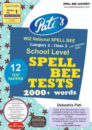 How to Prepare for WIZ National Spell Bee Category 2 (Class 2) SCHOOL LEVEL - WORD LIST & Free 12 Practice Test Papers with answers
