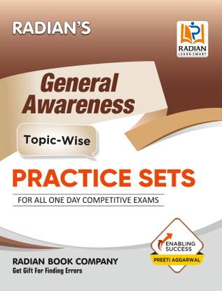 General Awareness Topic-Wise Practice Sets Book for All One Day Competitive Exams (English Medium)