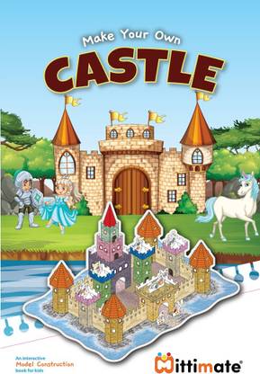 Mittimate Make Your Own – Castle | 3D Paper Construction Model for Kids | Age Group: 8 to 15 Years