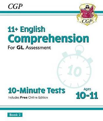 11+ GL 10-Minute Tests: English Comprehension - Ages 10-11 Book 2 (with Online Edition)