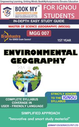 IGNOU MGG 007 Environmental Geography Study Guide (In Depth Guide) for Ignou Student