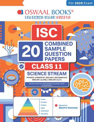 Oswaal Isc 20combined Sample Question Papers|Class 11|Science Stream|P