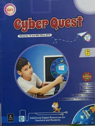 CYBER QUEST WINDOWS 10 AND MS OFFICE 2019 CLASS-6