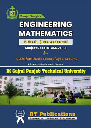Engineering Mathematics, B.Tech. (3rd Semester), BTAM304-18, Punjab Technical University, Jalandhar