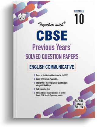 Together with CBSE Class 10 English Communicative Previous 10 Years Solved Question Papers 2014 - 2023 (Chapterwise & Topicwise Solutions) with Latest Sample Papers 2023 (For 2024 Exam)