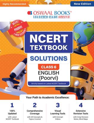Oswaal NCERT Textbook Solution Class 6 English (New Edition)
