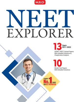 MTG NEET Explorer For 2024 Exam | 13 Previous Years NEET Solved Question Papers with Details Solutions & Chapterwise Analysis (NEET PYQ) - Physics, Chemistry & Biology Book