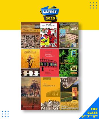 Ncert Textbooks for class 6,7,8 History, Geography and polity 9 Book Paperback, Team Ncert|New Latest Edition For 2025-2026
