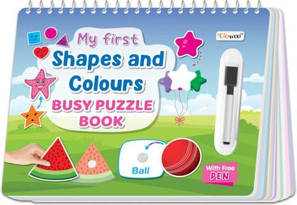 My First Shapes and Colours Busy Puzzle Book