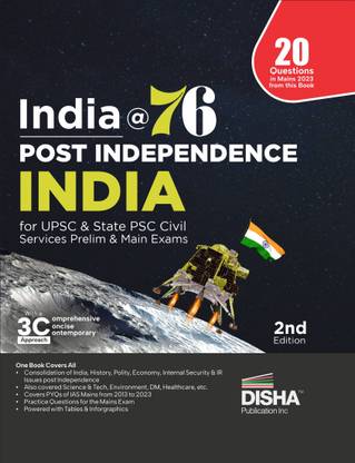 India at 76 - History of Post Independence India for Upsc & State Psc Civil Services Prelim & Main Exams