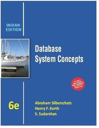 Database System Concepts 6e Old Edition