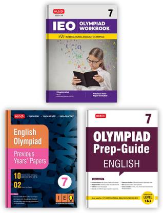 Ieo Workbook, Prep Guide and Previous Year Papers Combo Class 7