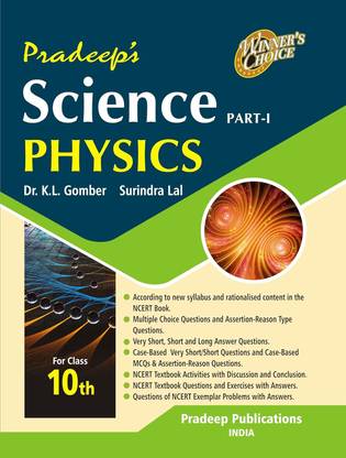 Pradeep's Science Part-I Physics for Class 10th (2024-25)