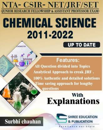 Csir Net/jrf Chemical Science Topic Wise Previous Year Papers With Detailed Solutions | Up To Date | Objective Chemistry | Also Useful For Set,p.hd Entrance , Assistant Professor And Other Teachers Exam