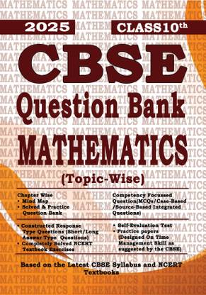 CBSE Question Bank Class 10 Mathematics 2025-26 on new Syllabus 2026