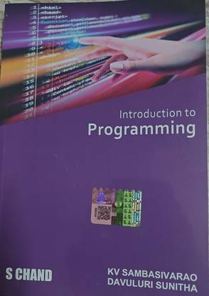 Introduction to programming  - C programming textbook with 2 Disc