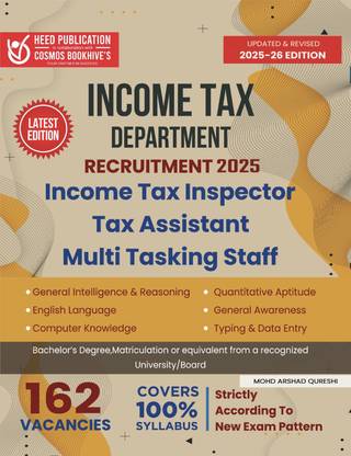 Income Tax Department - Income Tax Inspector, Tax Assistant and Multi Tasking Staff