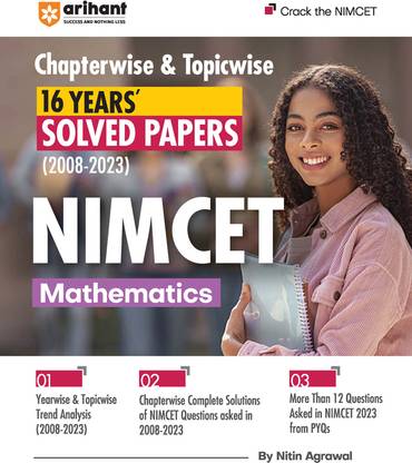 NIMCET Chapterwise Solved Mathematics (EditionI)