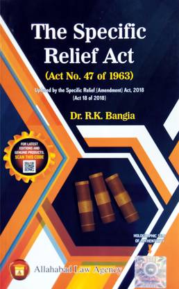 The Specific Relief Act | Updated by the Specific Relief (Amendment) Act, 2018 (Act 18 of 2018)